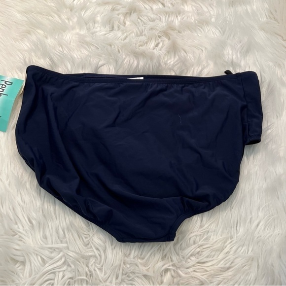 Penbrooke Swimsuits Tummy Control Swim Bottom Navy Blue - Picture 8 of 12